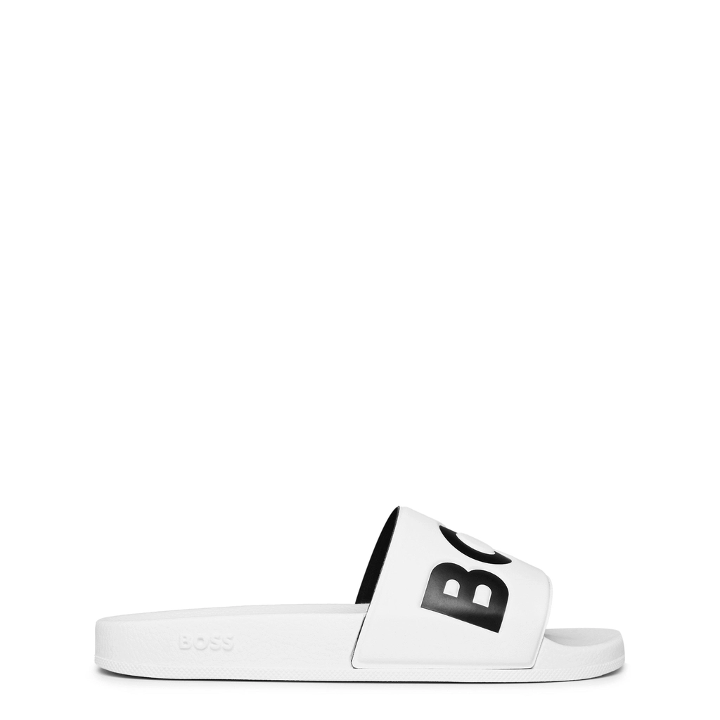 Hugo Boss Aryeh Sliders - White 101